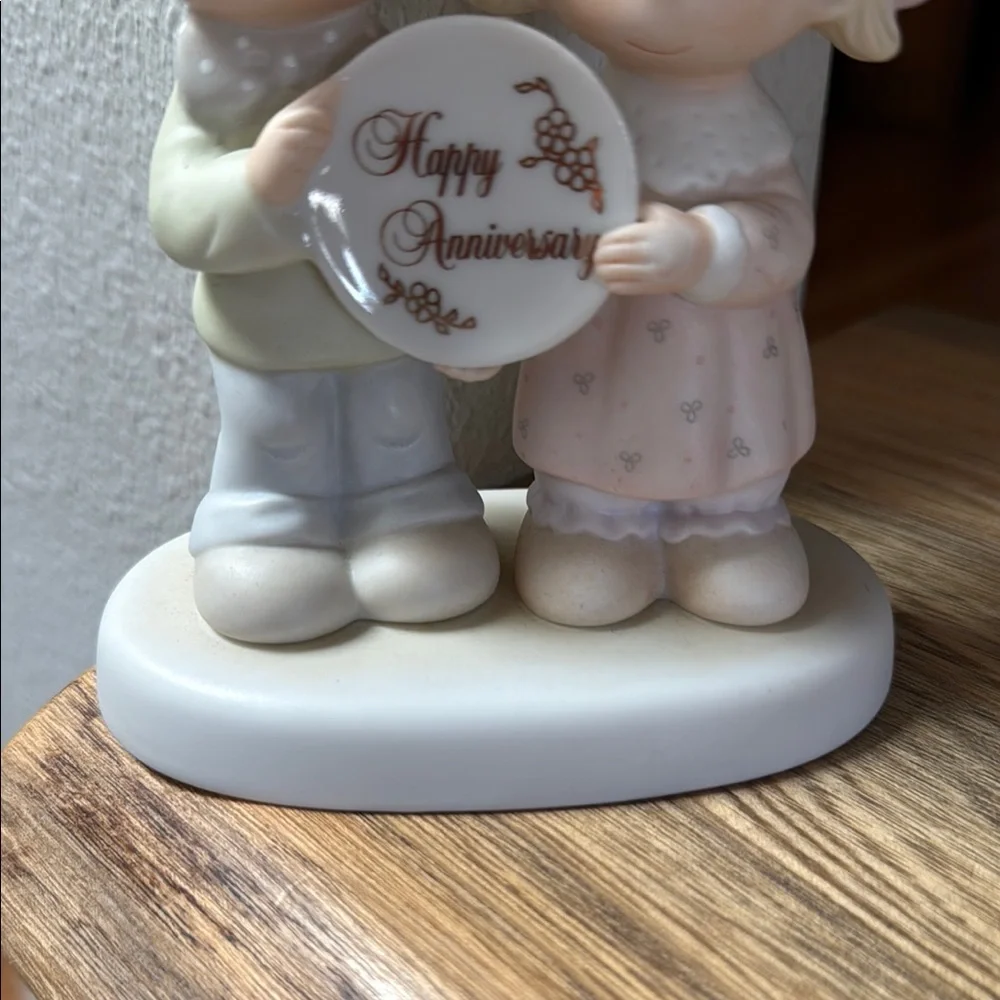 Precious Moments Happy Anniversary Collectible